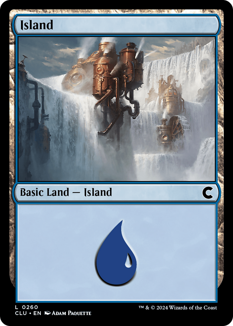 Island (CLU-260) - Ravnica: Clue Edition - Premium MTG Single from Wizards of the Coast - Just $0.25! Shop now at Game Crave Tournament Store