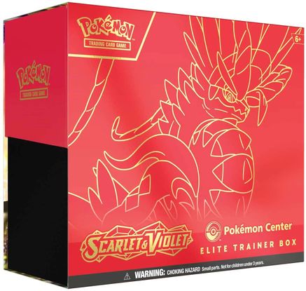 Scarlet & Violet Pokemon Center Elite Trainer Box (Exclusive) [Koraidon] - SV01 Scarlet & Violet Base Set