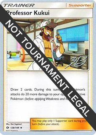 Professor Kukui - 2017 (Zachary Bokhari) 128 - World Championship Decks
