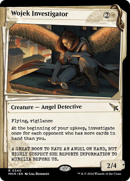 Wojek Investigator (MKM-340) - Murders at Karlov Manor: (Showcase) - Premium MTG Single from Wizards of the Coast - Just $0.26! Shop now at Game Crave Tournament Store