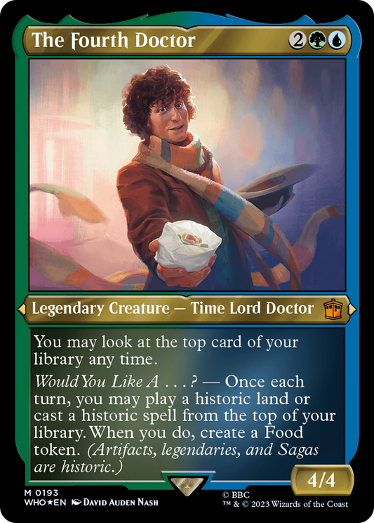 The Fourth Doctor (WHO-193) - Doctor Who Foil