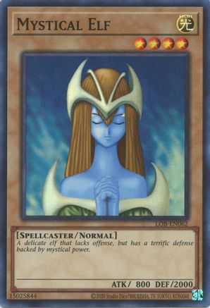 Mystical Elf (LOB-EN062) - Legend of Blue Eyes White Dragon (25th Anniversary Edition) Unlimited - Premium Yugioh Single from Konami - Just $1.50! Shop now at Game Crave Tournament Store