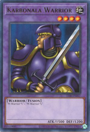 Karbonala Warrior (LOB-EN067) - Legend of Blue Eyes White Dragon (25th Anniversary Edition) Unlimited - Premium Yugioh Single from Konami - Just $0.47! Shop now at Game Crave Tournament Store