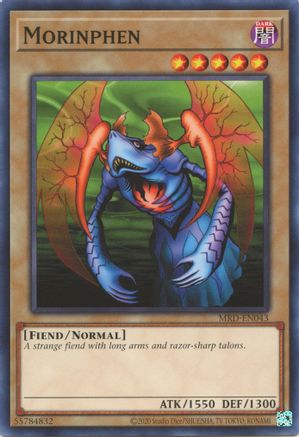 Morinphen (MRD-EN043) - Metal Raiders (25th Anniversary Edition) Unlimited - Premium Yugioh Single from Konami - Just $0.25! Shop now at Game Crave Tournament Store
