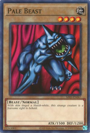 Pale Beast (MRD-EN047) - Metal Raiders (25th Anniversary Edition) Unlimited - Premium Yugioh Single from Konami - Just $0.25! Shop now at Game Crave Tournament Store