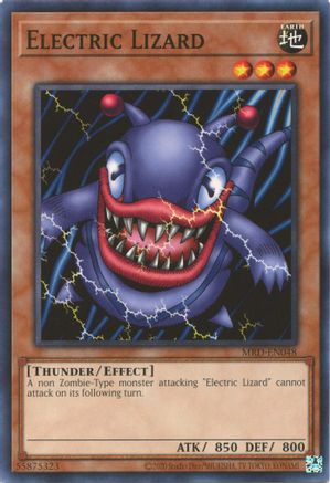 Electric Lizard (MRD-EN048) - Metal Raiders (25th Anniversary Edition) Unlimited - Premium Yugioh Single from Konami - Just $0.25! Shop now at Game Crave Tournament Store