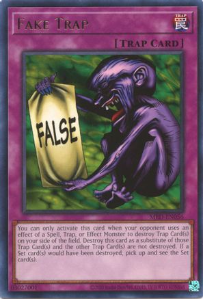 Fake Trap (MRD-EN056) - Metal Raiders (25th Anniversary Edition) Unlimited - Premium Yugioh Single from Konami - Just $0.26! Shop now at Game Crave Tournament Store