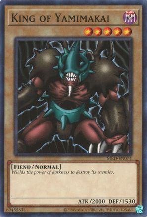 King of Yamimakai (MRD-EN074) - Metal Raiders (25th Anniversary Edition) Unlimited - Premium Yugioh Single from Konami - Just $0.25! Shop now at Game Crave Tournament Store
