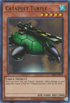 Catapult Turtle (MRD-EN075) - Metal Raiders (25th Anniversary Edition) Unlimited - Premium Yugioh Single from Konami - Just $1.96! Shop now at Game Crave Tournament Store