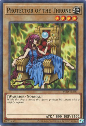 Protector of the Throne (MRD-EN087) - Metal Raiders (25th Anniversary Edition) Unlimited - Premium Yugioh Single from Konami - Just $0.25! Shop now at Game Crave Tournament Store