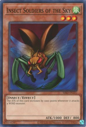 Insect Soldiers of the Sky (MRD-EN101) - Metal Raiders (25th Anniversary Edition) Unlimited - Premium Yugioh Single from Konami - Just $0.25! Shop now at Game Crave Tournament Store