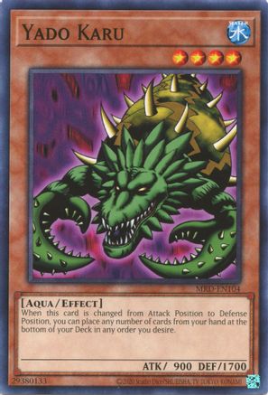 Yado Karu (MRD-EN104) - Metal Raiders (25th Anniversary Edition) Unlimited - Premium Yugioh Single from Konami - Just $0.25! Shop now at Game Crave Tournament Store