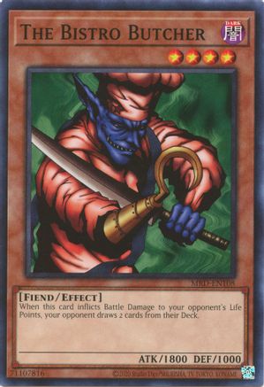 The Bistro Butcher (MRD-EN108) - Metal Raiders (25th Anniversary Edition) Unlimited - Premium Yugioh Single from Konami - Just $0.25! Shop now at Game Crave Tournament Store