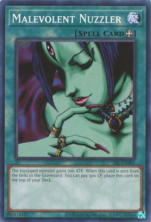 Malevolent Nuzzler (SRL-EN005) - Spell Ruler (25th Anniversary Edition) Unlimited - Premium Yugioh Single from Konami - Just $0.25! Shop now at Game Crave Tournament Store
