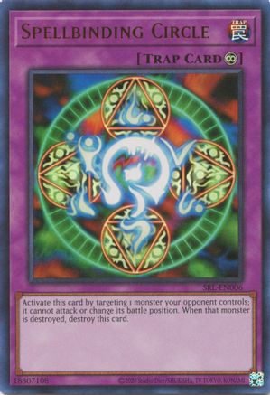 Spellbinding Circle (SRL-EN006) - Spell Ruler (25th Anniversary Edition) Unlimited - Premium Yugioh Single from Konami - Just $6.62! Shop now at Game Crave Tournament Store