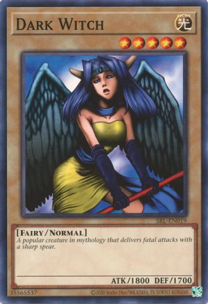 Dark Witch (SRL-EN019) - Spell Ruler (25th Anniversary Edition) Unlimited - Premium Yugioh Single from Konami - Just $0.25! Shop now at Game Crave Tournament Store