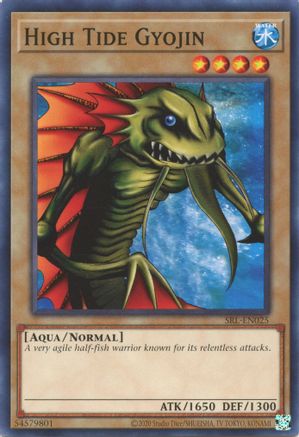 High Tide Gyojin (SRL-EN025) - Spell Ruler (25th Anniversary Edition) Unlimited - Premium Yugioh Single from Konami - Just $0.25! Shop now at Game Crave Tournament Store