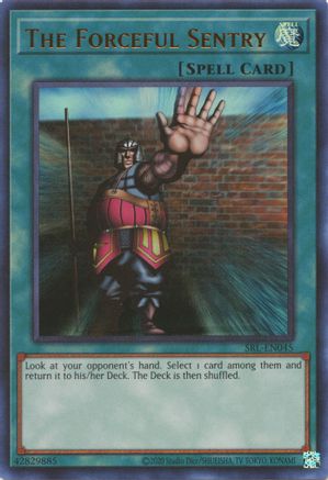 The Forceful Sentry (SRL-EN045) - Spell Ruler (25th Anniversary Edition) Unlimited - Premium Yugioh Single from Konami - Just $6.58! Shop now at Game Crave Tournament Store