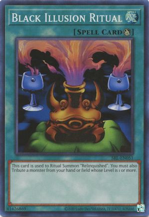 Black Illusion Ritual (SRL-EN051) - Spell Ruler (25th Anniversary Edition) Unlimited - Premium Yugioh Single from Konami - Just $2.41! Shop now at Game Crave Tournament Store