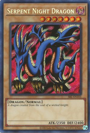 Serpent Night Dragon (SRL-EN103) - Spell Ruler (25th Anniversary Edition) Unlimited - Premium Yugioh Single from Konami - Just $3.10! Shop now at Game Crave Tournament Store