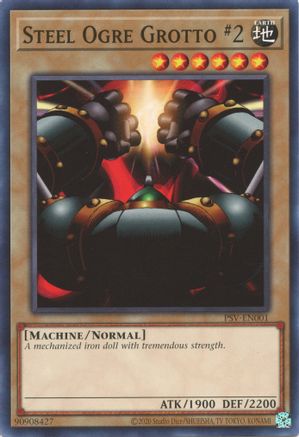 Steel Ogre Grotto #2 (PSV-EN001) - Pharaoh's Servant (25th Anniversary Edition) Unlimited - Premium Yugioh Single from Konami - Just $0.25! Shop now at Game Crave Tournament Store