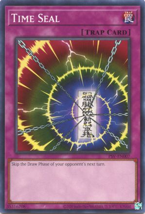 Time Seal (PSV-EN007) - Pharaoh's Servant (25th Anniversary Edition) Unlimited - Premium Yugioh Single from Konami - Just $0.38! Shop now at Game Crave Tournament Store