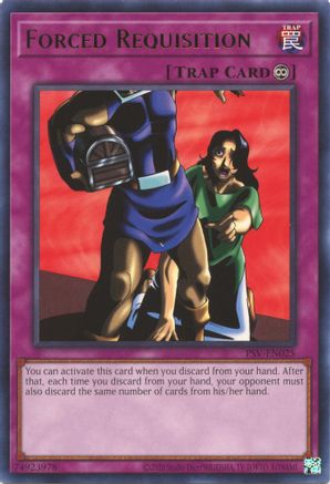 Forced Requisition (PSV-EN025) - Pharaoh's Servant (25th Anniversary Edition) Unlimited - Premium Yugioh Single from Konami - Just $0.25! Shop now at Game Crave Tournament Store