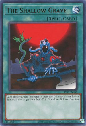 The Shallow Grave (PSV-EN036) - Pharaoh's Servant (25th Anniversary Edition) Unlimited - Premium Yugioh Single from Konami - Just $0.28! Shop now at Game Crave Tournament Store