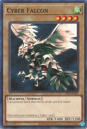 Cyber Falcon (PSV-EN047) - Pharaoh's Servant (25th Anniversary Edition) Unlimited - Premium Yugioh Single from Konami - Just $0.25! Shop now at Game Crave Tournament Store