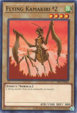 Flying Kamakiri #2 (PSV-EN048) - Pharaoh's Servant (25th Anniversary Edition) Unlimited - Premium Yugioh Single from Konami - Just $0.25! Shop now at Game Crave Tournament Store