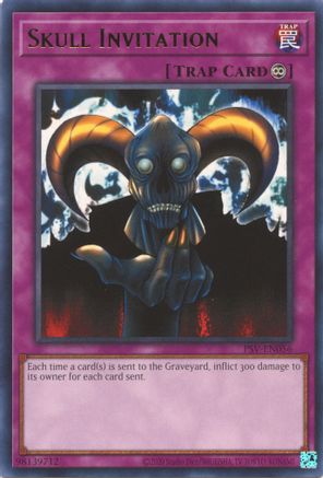 Skull Invitation (PSV-EN056) - Pharaoh's Servant (25th Anniversary Edition) Unlimited - Premium Yugioh Single from Konami - Just $0.38! Shop now at Game Crave Tournament Store