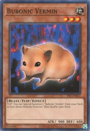 Bubonic Vermin (PSV-EN057) - Pharaoh's Servant (25th Anniversary Edition) Unlimited - Premium Yugioh Single from Konami - Just $0.25! Shop now at Game Crave Tournament Store