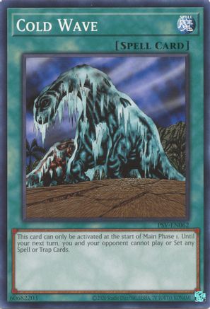 Cold Wave (PSV-EN062) - Pharaoh's Servant (25th Anniversary Edition) Unlimited - Premium Yugioh Single from Konami - Just $0.56! Shop now at Game Crave Tournament Store