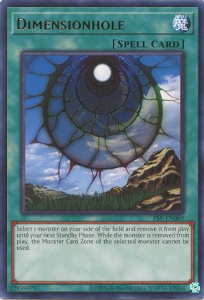 Dimensionhole (PSV-EN069) - Pharaoh's Servant (25th Anniversary Edition) Unlimited - Premium Yugioh Single from Konami - Just $0.25! Shop now at Game Crave Tournament Store