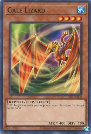 Gale Lizard (IOC-EN008) - Invasion of Chaos (25th Anniversary Edition) Unlimited - Premium Yugioh Single from Konami - Just $0.25! Shop now at Game Crave Tournament Store
