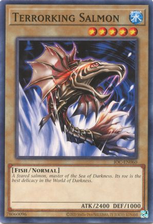 Terrorking Salmon (IOC-EN060) - Invasion of Chaos (25th Anniversary Edition) Unlimited - Premium Yugioh Single from Konami - Just $0.25! Shop now at Game Crave Tournament Store
