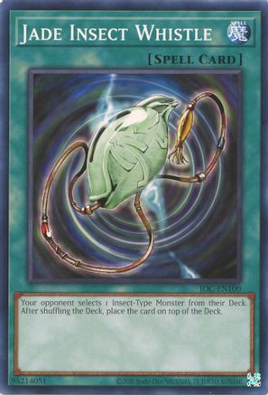 Jade Insect Whistle (IOC-EN100) - Invasion of Chaos (25th Anniversary Edition) Unlimited - Premium Yugioh Single from Konami - Just $0.25! Shop now at Game Crave Tournament Store