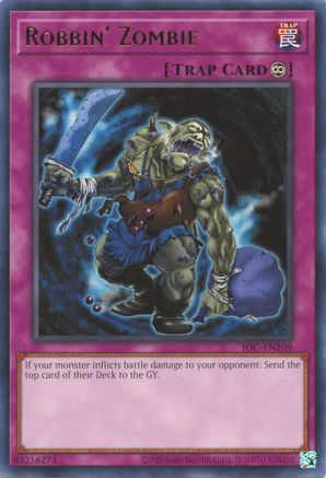Robbin' Zombie (IOC-EN109) - Invasion of Chaos (25th Anniversary Edition) Unlimited - Premium Yugioh Single from Konami - Just $0.25! Shop now at Game Crave Tournament Store