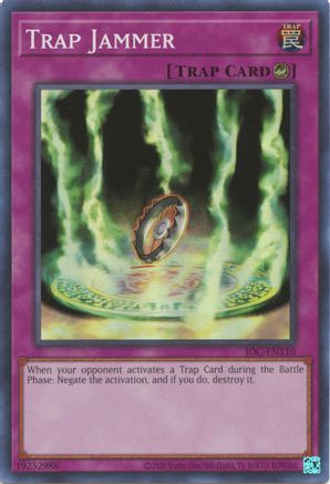 Trap Jammer (IOC-EN110) - Invasion of Chaos (25th Anniversary Edition) Unlimited - Premium Yugioh Single from Konami - Just $0.95! Shop now at Game Crave Tournament Store