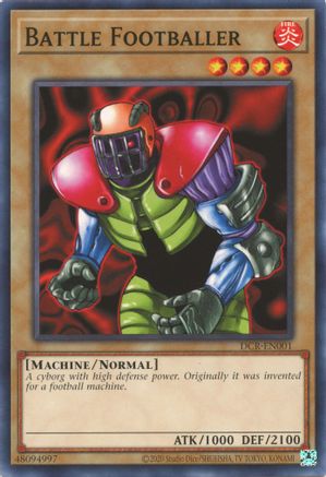 Battle Footballer (DCR-EN001) - Dark Crisis (25th Anniversary Edition) Unlimited - Premium Yugioh Single from Konami - Just $0.25! Shop now at Game Crave Tournament Store
