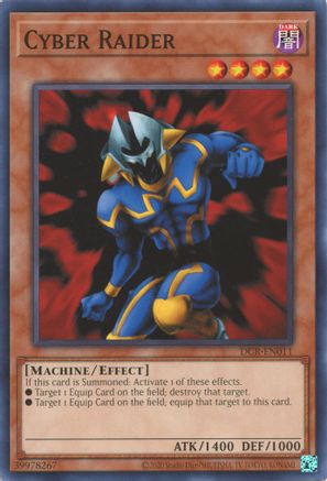 Cyber Raider (DCR-EN011) - Dark Crisis (25th Anniversary Edition) Unlimited - Premium Yugioh Single from Konami - Just $0.25! Shop now at Game Crave Tournament Store