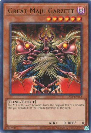 Great Maju Garzett (DCR-EN063) - Dark Crisis (25th Anniversary Edition) Unlimited - Premium Yugioh Single from Konami - Just $1.21! Shop now at Game Crave Tournament Store