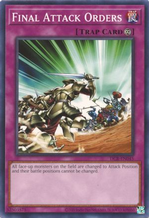 Final Attack Orders (DCR-EN045) - Dark Crisis (25th Anniversary Edition) Unlimited - Premium Yugioh Single from Konami - Just $0.29! Shop now at Game Crave Tournament Store