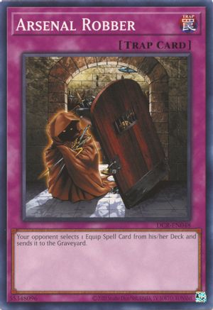 Arsenal Robber (DCR-EN048) - Dark Crisis (25th Anniversary Edition) Unlimited - Premium Yugioh Single from Konami - Just $0.25! Shop now at Game Crave Tournament Store