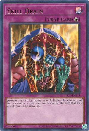 Skill Drain (DCR-EN049) - Dark Crisis (25th Anniversary Edition) Unlimited - Premium Yugioh Single from Konami - Just $1.27! Shop now at Game Crave Tournament Store