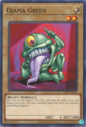 Ojama Green (DCR-EN056) - Dark Crisis (25th Anniversary Edition) Unlimited - Premium Yugioh Single from Konami - Just $0.54! Shop now at Game Crave Tournament Store