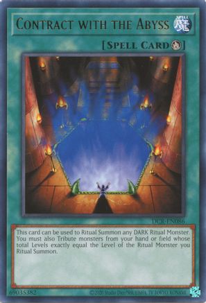 Contract with the Abyss (DCR-EN086) - Dark Crisis (25th Anniversary Edition) Unlimited - Premium Yugioh Single from Konami - Just $0.33! Shop now at Game Crave Tournament Store