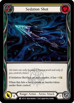 Sedation Shot (Yellow) (OUT125) - Outsiders Rainbow Foil
