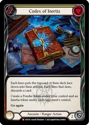 Codex of Inertia (OUT161) - Outsiders