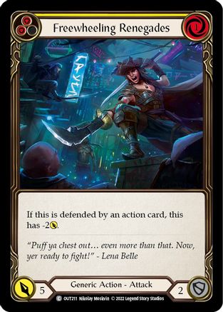 Freewheeling Renegades (Yellow) (OUT211) - Outsiders